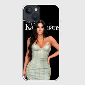 Чехол для iPhone 13 с принтом Keeping up with Kardashians в Тюмени,  |  | armenian | brunette | celebrity | kardashian family | keeping up with kardashians | kim kardashian | snake skin | армянка | брюнетка | знаменитость | ким кардашьян | семейство кардашьян