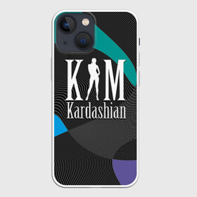 Чехол для iPhone 13 mini с принтом Ким Кардашьян в Тюмени,  |  | clothing style | emblem | fashion brand | graphic design | kim kardashian | lines | графический дизайн | ким кардашьян | линии | модный брэнд | стиль одежды | эмблема