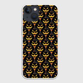 Чехол для iPhone 13 с принтом Страшный Джек в Тюмени,  |  | halloween | holiday | pumpkin | samayn | vampire | zombie | вампир | ведьма | вечеринка | день всех святых | зомби | карнавал | маскарад | мертвец | оборотень | привидение | самайн | светильник джека | страшный джек | труп