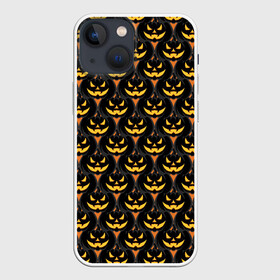 Чехол для iPhone 13 mini с принтом Страшный Джек в Тюмени,  |  | halloween | holiday | pumpkin | samayn | vampire | zombie | вампир | ведьма | вечеринка | день всех святых | зомби | карнавал | маскарад | мертвец | оборотень | привидение | самайн | светильник джека | страшный джек | труп