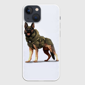 Чехол для iPhone 13 mini с принтом Служебная собака | К9 | K9 в Тюмени,  |  | dog | doggy | k9 | аусси | дог | друзья | ищейка | к9 | кинолог | кинология | любовь | овчарка | прикольная | розыскная собака | служебная собака | собака | собачница