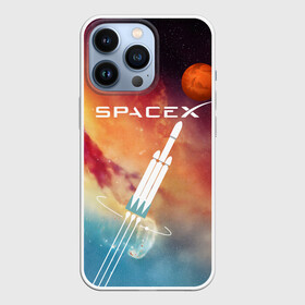 Чехол для iPhone 13 Pro с принтом Space X в Тюмени,  |  | american | company | elon musk | emblem | flight to mars | logo | manufacturer | space technology | space x | американская | вселенная | звезды | знак | илон маск | компания | космическая техника | космос | логотип | полет на марс | произво