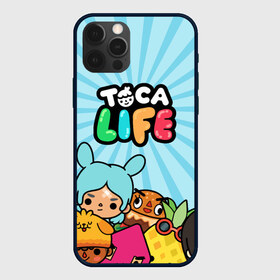 Чехол для iPhone 12 Pro с принтом Toca boca life в Тюмени, силикон | область печати: задняя сторона чехла, без боковых панелей | Тематика изображения на принте: digital toys | gamer | games | helicopter taxi | pets | toca boca | toca hair salon | toca kitchen | toca life | toca life city | toca life worl | toca tea party | video games | игры