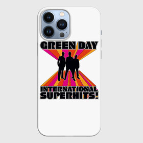 Чехол для iPhone 13 Pro Max с принтом International Superhits Green Day в Тюмени,  |  | Тематика изображения на принте: american idiot | green day | альтернативный | билли джо армстронг | греен дай | грин дей | гриндей | группа | зелёный день | майк дёрнт | музыка | панк | поп | поппанк | рок | тре кул