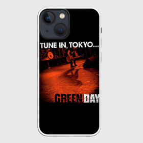 Чехол для iPhone 13 mini с принтом Tune In, Tokyo... Green Day в Тюмени,  |  | american idiot | green day | альтернативный | билли джо армстронг | греен дай | грин дей | гриндей | группа | зелёный день | майк дёрнт | музыка | панк | поп | поппанк | рок | тре кул