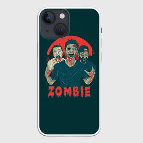 Чехол для iPhone 13 mini с принтом Zombie в Тюмени,  |  | halloween | holiday | pumpkin | samayn | vampire | zombie | вампир | ведьма | вечеринка | день всех святых | зомби | карнавал | маскарад | мертвец | оборотень | привидение | самайн | светильник джека | страшный джек | труп