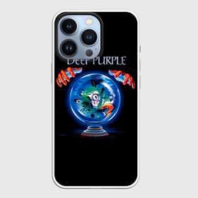 Чехол для iPhone 13 Pro с принтом Slaves and Masters   Deep Purple в Тюмени,  |  | Тематика изображения на принте: deep purple | альбом | гловер | группа | дееп | деп | ди | дип перпл | диперпл | дипперпл | иэн гиллан | иэн пэйс | лого | логотип | метал | морс | пепл | прогрессивный | психоделический | рок | символ | хард
