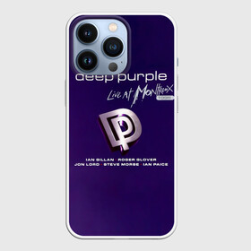 Чехол для iPhone 13 Pro с принтом Deep Purple   Live at Montreux 1996 в Тюмени,  |  | deep purple | альбом | гловер | группа | дееп | деп | ди | дип перпл | диперпл | дипперпл | иэн гиллан | иэн пэйс | лого | логотип | метал | морс | пепл | прогрессивный | психоделический | рок | символ | хард