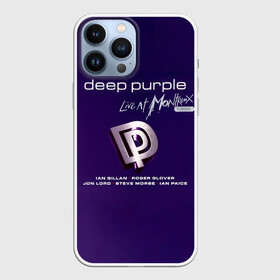 Чехол для iPhone 13 Pro Max с принтом Deep Purple   Live at Montreux 1996 в Тюмени,  |  | deep purple | альбом | гловер | группа | дееп | деп | ди | дип перпл | диперпл | дипперпл | иэн гиллан | иэн пэйс | лого | логотип | метал | морс | пепл | прогрессивный | психоделический | рок | символ | хард