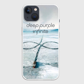 Чехол для iPhone 13 с принтом Infinite   Deep Purple в Тюмени,  |  | deep purple | альбом | гловер | группа | дееп | деп | ди | дип перпл | диперпл | дипперпл | иэн гиллан | иэн пэйс | лого | логотип | метал | морс | пепл | прогрессивный | психоделический | рок | символ | хард