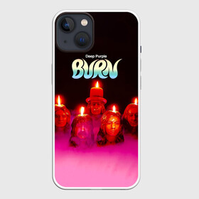 Чехол для iPhone 13 с принтом Deep Purple   Burn в Тюмени,  |  | deep purple | альбом | гловер | группа | дееп | деп | ди | дип перпл | диперпл | дипперпл | иэн гиллан | иэн пэйс | лого | логотип | метал | морс | пепл | прогрессивный | психоделический | рок | символ | хард