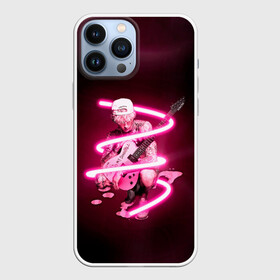 Чехол для iPhone 13 Pro Max с принтом Pink MGK в Тюмени,  |  | hip hop | machine gun kelly | mgk | rap | rep | исполнители | исполнитель | колсон бэйкер | машин ган келли | музыка | реп