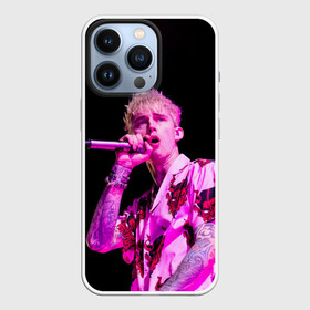 Чехол для iPhone 13 Pro с принтом МГК на концерте в Тюмени,  |  | hip hop | machine gun kelly | mgk | rap | rep | исполнители | исполнитель | колсон бэйкер | машин ган келли | музыка | реп