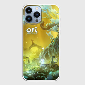 Чехол для iPhone 13 Pro Max с принтом Ori | Ori and the Will of the Wisps в Тюмени,  |  | moon studios | ori and the will of the wisps | блуждающий огонек | блуждающий огонь | дух ори | ку | ори и блуждающие огоньки | сеир