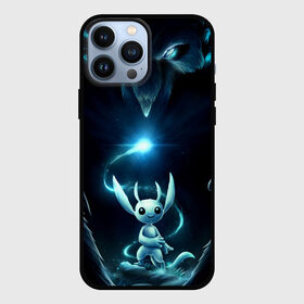 Чехол для iPhone 13 Pro Max с принтом Ori and the Will of the Wisps | Logo (+спина) в Тюмени,  |  | Тематика изображения на принте: moon studios | ori and the will of the wisps | блуждающий огонек | блуждающий огонь | дух ори | ку | ори и блуждающие огоньки | сеир