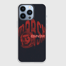 Чехол для iPhone 13 Pro с принтом Marsh в Тюмени,  |  | eminem | hip hop | rap | rep | исполнители | исполнитель | маршал мэтерс | музыка | реп | эминем | эминэм