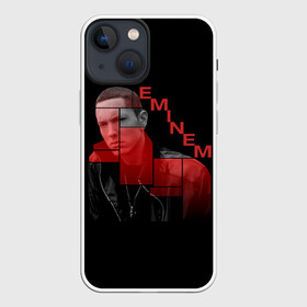 Чехол для iPhone 13 mini с принтом Marshall Bruce Mathers в Тюмени,  |  | eminem | hip hop | rap | rep | исполнители | исполнитель | маршалk мэтерс | музыка | реп | эминем | эминэм