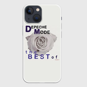 Чехол для iPhone 13 mini с принтом The Best Of, Volume 1   Depeche Mode в Тюмени,  |  | depeche mode | альтернативный | вестник моды | группа | депеш мод | депешмод | дэйв гаан | индастриал | мартин гор | музыка | новая волна | роза | рок | синти поп | электроник | энди флетчер