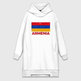 Платье-худи хлопок с принтом Armenia Flag в Тюмени,  |  | armenia | арарат | армения | армяне | армянин | арцах | город | горы | ереван | кавказ | карта | народ | орёл | путешествие | саркисян | ссср | страна | турист | флаг