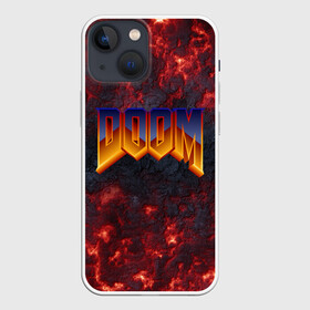 Чехол для iPhone 13 mini с принтом DOOM | ДУМ (Z) в Тюмени,  |  | doom | doom eternal | doom slayer | hell | slayer | ад | вега | демоны | дум | икона греха | какодемон | манкубус | элементаль боли