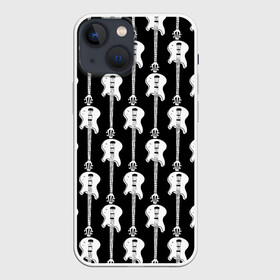 Чехол для iPhone 13 mini с принтом GUITAR ELECTRIC в Тюмени,  |  | guitar | instrument | motif | musician | patterns