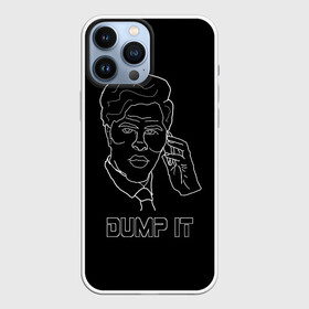 Чехол для iPhone 13 Pro Max с принтом Богданов Dump It в Тюмени,  |  | bogdanoff | crypto | cryptocurrency | dump it | memes. крипта | биткоин | богданов | братья богдановы | криптовалюта | мем | мемы | пластические операции | эфир