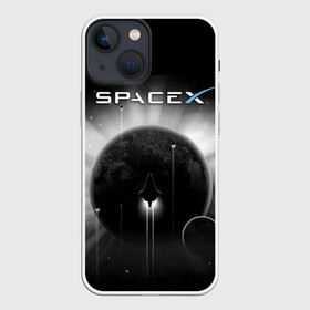 Чехол для iPhone 13 mini с принтом Space X в Тюмени,  |  | american | company | space technology | space x | suborbital flights | американская | затмение солнца | компания | космос | логотип | планеты | производитель космической техники | суборбитальные полеты | шаттлы летят | эмблема