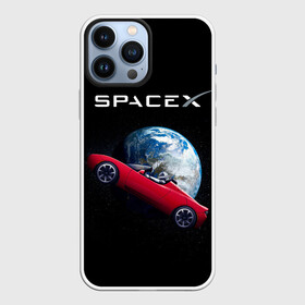 Чехол для iPhone 13 Pro Max с принтом Space X Zero gravity car в Тюмени,  |  | Тематика изображения на принте: american | astronaut | car | company | elon musk | in space | manufacturer | plane | space technology | space x | tesla | автомобиль | американская | астронавт | в космосе | илон маск | компания | космическая техника | планета земля | произ