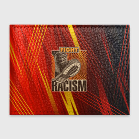 Обложка для студенческого билета с принтом Стоп расизму в Тюмени, натуральная кожа | Размер: 11*8 см; Печать на всей внешней стороне | патриот | патриотизм | расизм | стоп расизму