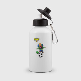 Бутылка спортивная с принтом чсчясяч в Тюмени, металл | емкость — 500 мл, в комплекте две пластиковые крышки и карабин для крепления | чясчясчя