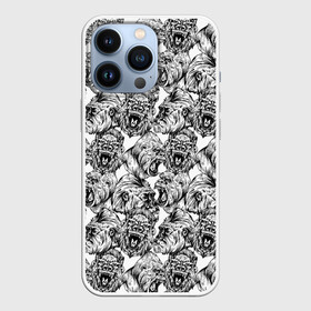 Чехол для iPhone 13 Pro с принтом Злые Гориллы   Паттерн в Тюмени,  |  | africa | afrika | angry | ape | apes | black white | gorilla | gorillas | gorillaz | hip hop | monkey | pattern | raging | sketch | африка | африканский узор | злые обезьяны | мартышка | примат | приматы | рисунок | рисунок карандашом | скетч | узор | хип