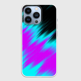 Чехол для iPhone 13 Pro с принтом НЕОНОВЫЕ ПОЛОСЫ И НИЧЕГО ЛИШНЕГО   NEON STRIPES в Тюмени,  |  | Тематика изображения на принте: abstraction | geometry | hexagon | neon | paints | stripes | texture | triangle | абстракция | брызги | геометрия | краски | неон | соты | текстура