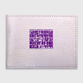 Обложка для студенческого билета с принтом Deep Purple in Concert в Тюмени, натуральная кожа | Размер: 11*8 см; Печать на всей внешней стороне | Тематика изображения на принте: deep purple | альбом | гловер | группа | дееп | деп | ди | дип перпл | диперпл | дипперпл | иэн гиллан | иэн пэйс | лого | логотип | метал | морс | пепл | прогрессивный | психоделический | рок | символ | хард
