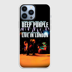 Чехол для iPhone 13 Pro Max с принтом Deep Purple   Live In London в Тюмени,  |  | deep purple | альбом | гловер | группа | дееп | деп | ди | дип перпл | диперпл | дипперпл | иэн гиллан | иэн пэйс | лого | логотип | метал | морс | пепл | прогрессивный | психоделический | рок | символ | хард