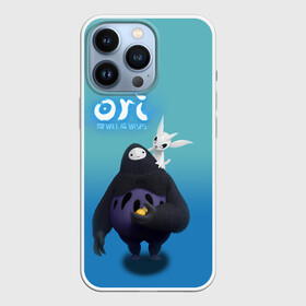 Чехол для iPhone 13 Pro с принтом Naru и Ori | Нару and Ori в Тюмени,  |  | moon studios | naru | ori and the will of the wisps | блуждающий огонек | блуждающий огонь | дух ори | ку | нару | ори и блуждающие огоньки | сеир