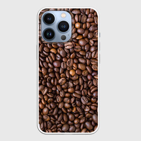 Чехол для iPhone 13 Pro с принтом Кофемания в Тюмени,  |  | black | coffee | coffee beans | coffeemania | roasted | жареные | зерна | кофе | кофейные | кофемания | черные