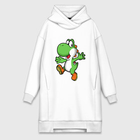 Платье-худи хлопок с принтом Mario Yoshi в Тюмени,  |  | mario | nintendo | yoshi | йоши | марио | нинтендо