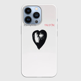 Чехол для iPhone 13 Pro с принтом One by One   Foo Fighters в Тюмени,  |  | ff | foo fighters | альтернативный | группа | дэйв грол | крис шифлетт | метал | музыка | надпись | нэйт мендел | постгранж | пэт смир | рок | тейлор хокинс | фу файтерс | фф | хард | хардрок | черное сердце