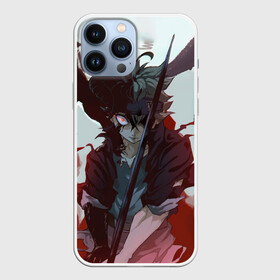 Чехол для iPhone 13 Pro Max с принтом Аста в режиме демона черный клевер в Тюмени,  |  | anime | asta | black clover | manga | аниме | блек кловер | черный клевер