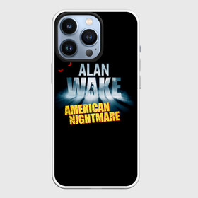 Чехол для iPhone 13 Pro с принтом Alan Wake триллер в Тюмени,  |  | alan wake | брайтфоллс | компьютерная игра | тёмная сущьность | триллер | экшен