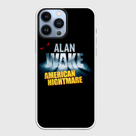 Чехол для iPhone 13 Pro Max с принтом Alan Wake триллер в Тюмени,  |  | alan wake | брайтфоллс | компьютерная игра | тёмная сущьность | триллер | экшен