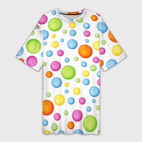 Платье-футболка 3D с принтом СИМПЛ ДИМПЛ  SIMPLE DIMPLE в Тюмени,  |  | pop it | popit | simple dimple | антистресс | игрушка | поп ит | попит | пузырчатая плёнка | пупырка | симпл димпл | симплдимпл