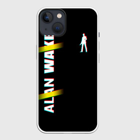 Чехол для iPhone 13 с принтом Alan Wake Glitch в Тюмени,  |  | alan wake | алан уэйк | игра | экшен триллер