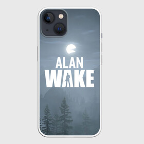 Чехол для iPhone 13 с принтом Алан Уэйк: Полнолуние в Тюмени,  |  | alan wake | алан уэйк | игра | экшен триллер