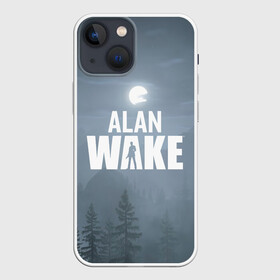 Чехол для iPhone 13 mini с принтом Алан Уэйк: Полнолуние в Тюмени,  |  | alan wake | алан уэйк | игра | экшен триллер