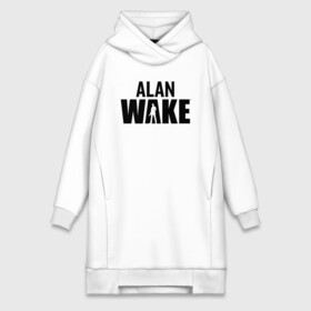 Платье-худи хлопок с принтом Alan Wake  Алан Уэйк в Тюмени,  |  | alan wake | алан уэйк | игра | экшен триллер