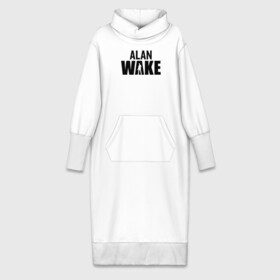 Платье удлиненное хлопок с принтом Alan Wake  Алан Уэйк в Тюмени,  |  | alan wake | алан уэйк | игра | экшен триллер