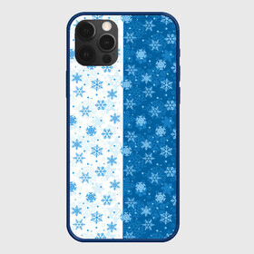 Чехол для iPhone 12 Pro Max с принтом Снежинки (зимняя пора) в Тюмени, Силикон |  | Тематика изображения на принте: merry christmas | дед мороз | ёлка | зима | мороз | новый год | подарок | праздник | рождество | с новым годом | сантаклаус | снег | снеговик | снегурочка | снежинки | снежные узоры | узоры