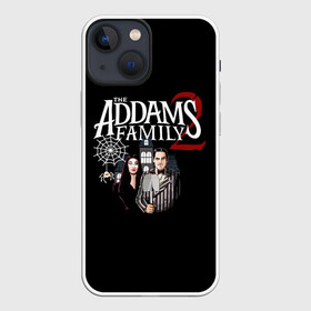Чехол для iPhone 13 mini с принтом Адамсы в Тюмени,  |  | halloween | the addams family 2 | адамсы | гомес | горящий тур | мартиша | мультфильм | семейка аддамс | ужасы | хэллоуин