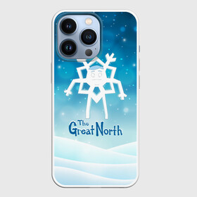 Чехол для iPhone 13 Pro с принтом The Great North | Великий север | Снежин в Тюмени,  |  | cartoon | great north | the great north | tv series | аляска | великий север | мульт | мультфильм | сериал | снежик | снежинка